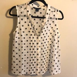 French Connection Sleeveless Blouse